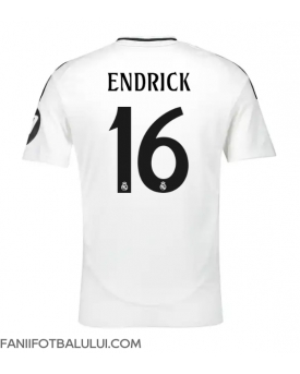 Real Madrid Endrick #16 Tricou Fotbal Replică 2024-25 Barbati Acasa